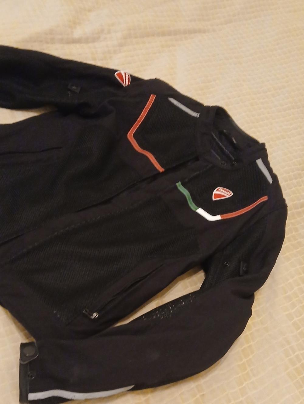Ducati Jacket With Shoulder And Elbow Hard Protection